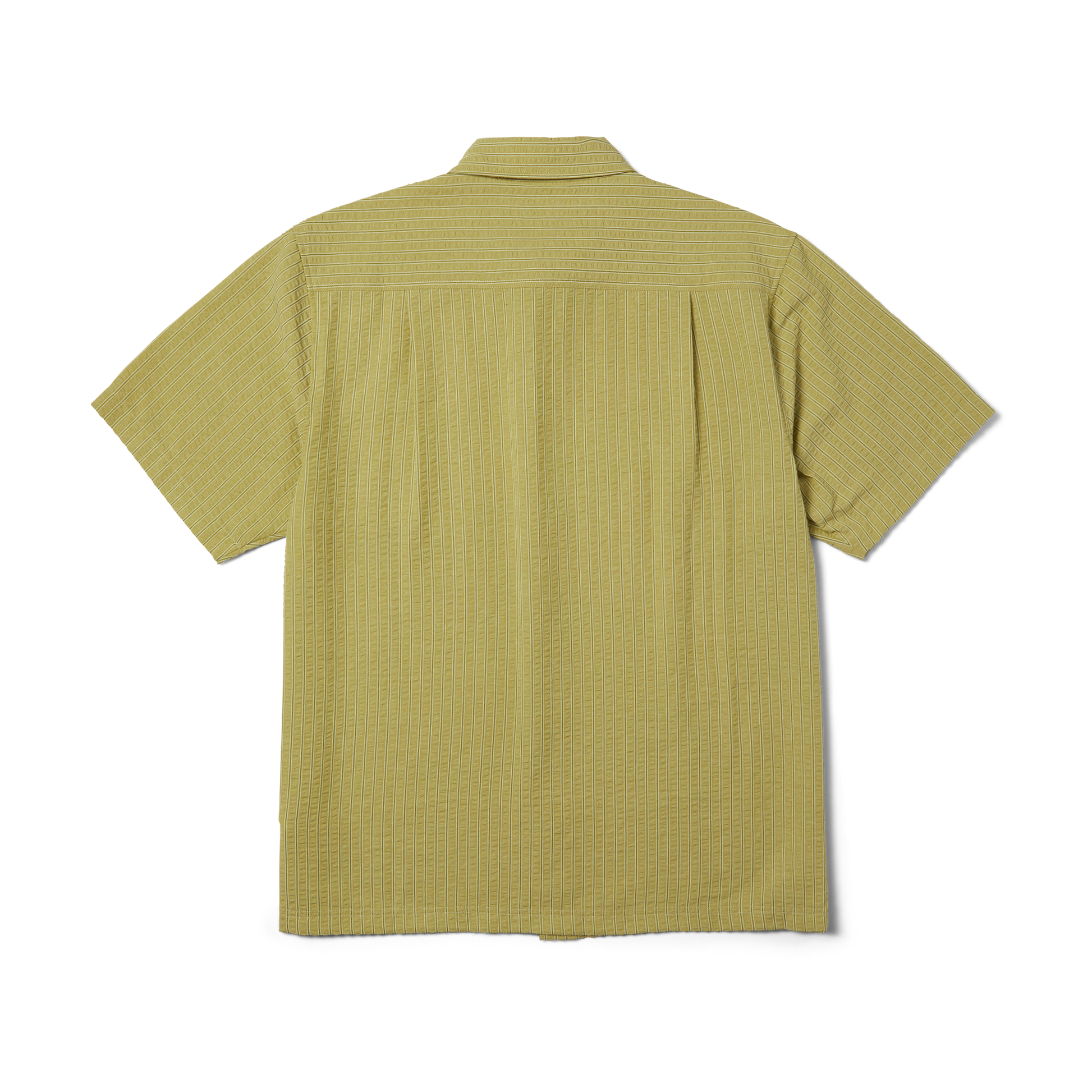 HUF Big Block Striped Shirt Dried Herb