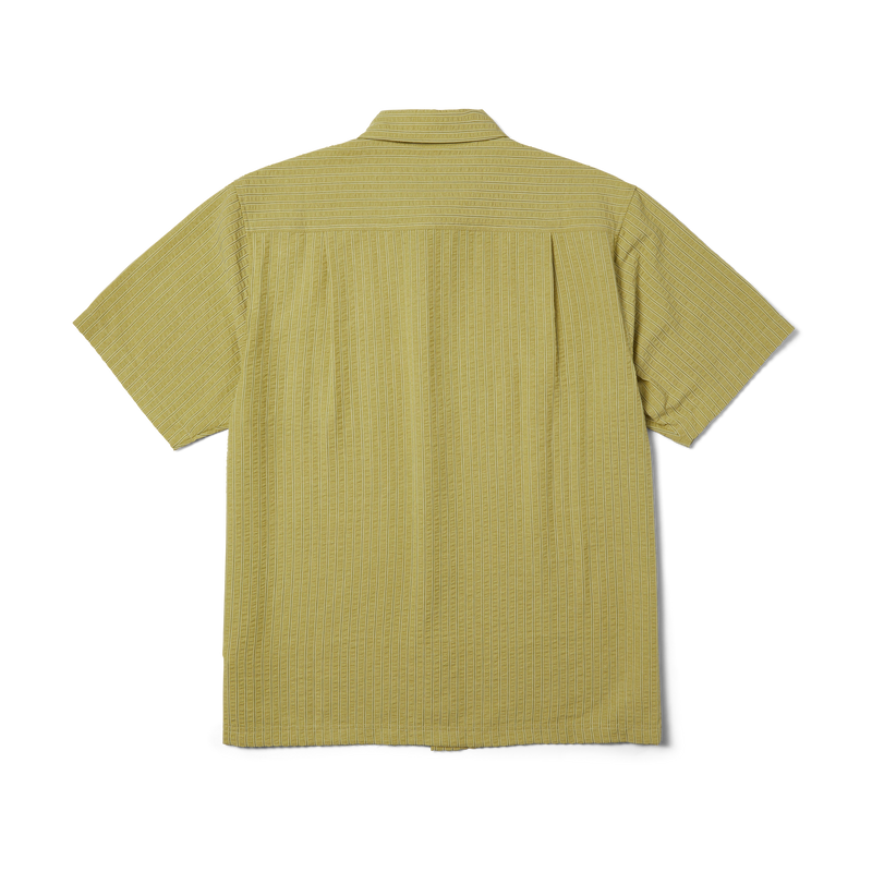 HUF Big Block Striped Shirt Dried Herb