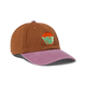 HUF Big Block Washed 6 Panel Cv Hat Brown