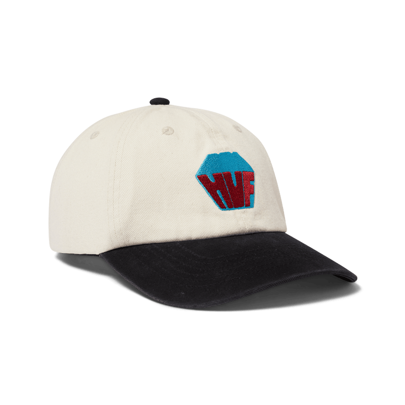 HUF Big Block Washed 6 Panel Cv Hat Natural