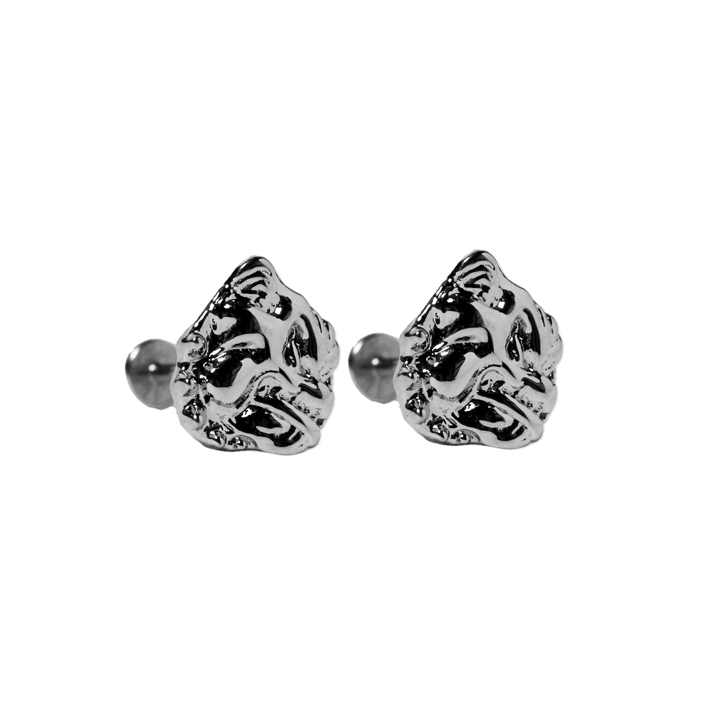 HUF Big Dawg Earrings Silver