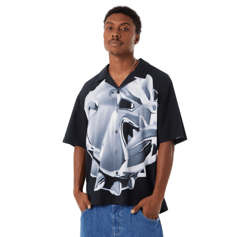 HUF Big Dawg Resort Shirt Black