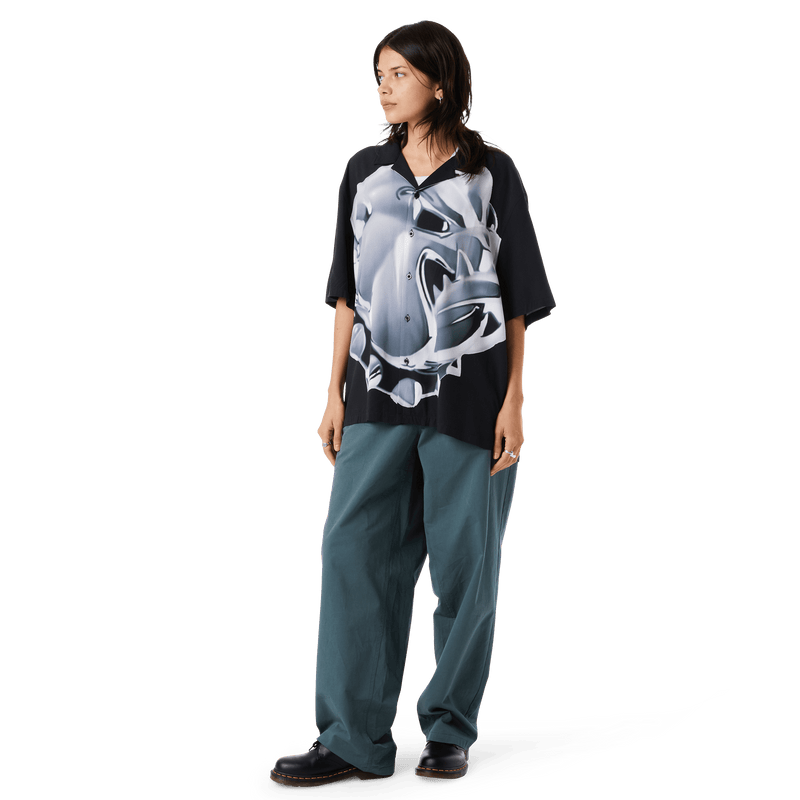 HUF Big Dawg Resort Shirt Black