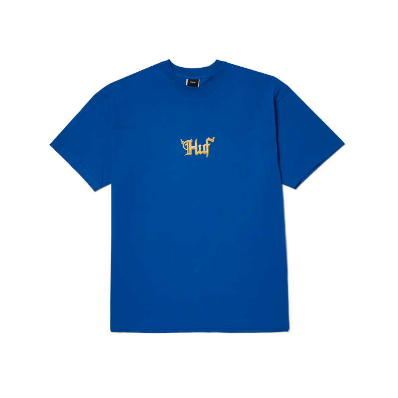 HUF Big H T-Shirt Cobalt Blue