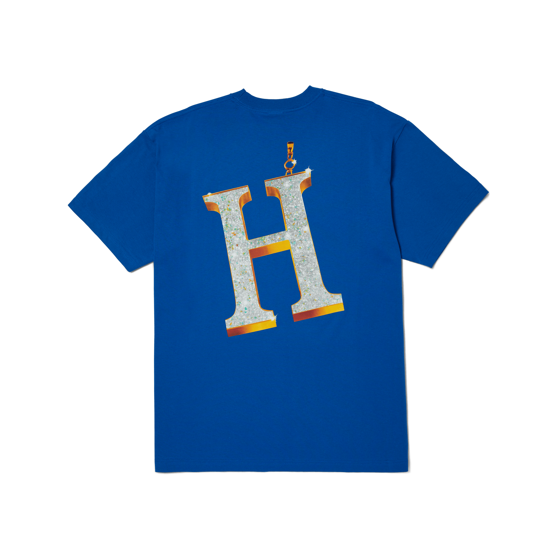 HUF Big H T-Shirt Cobalt Blue