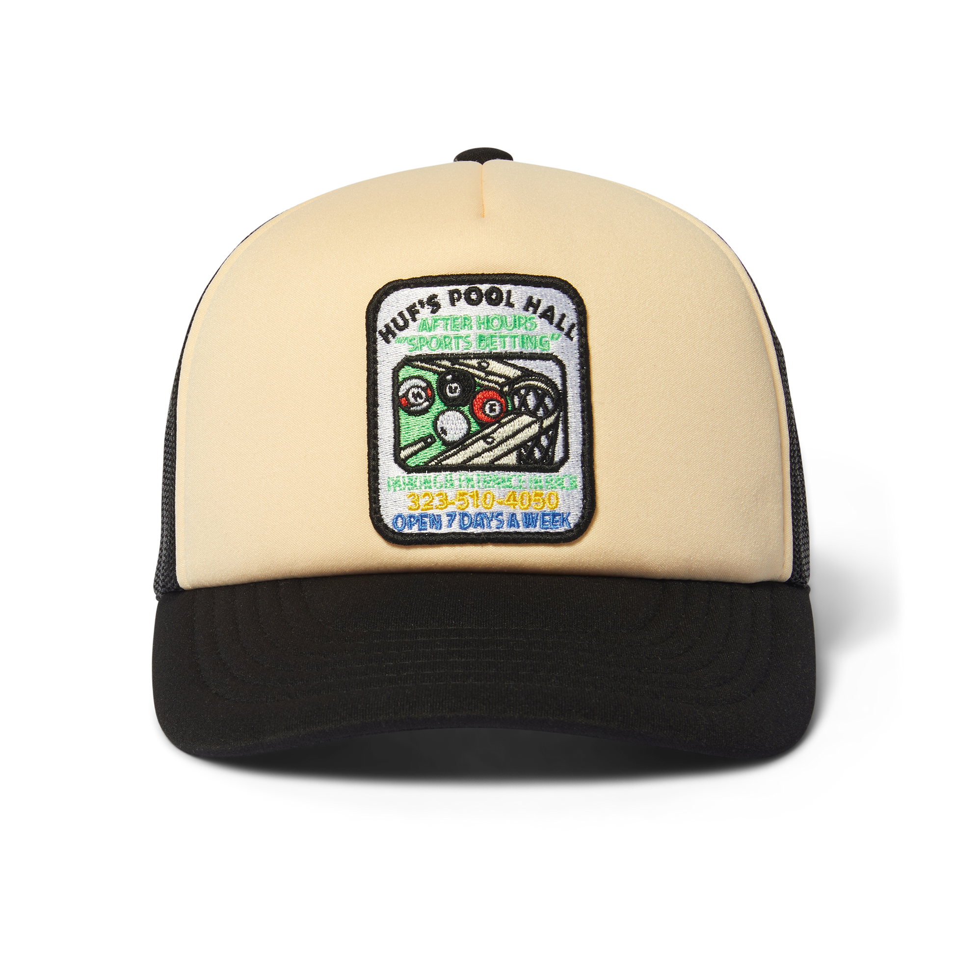 HUF Billards Trucker Hat Natural