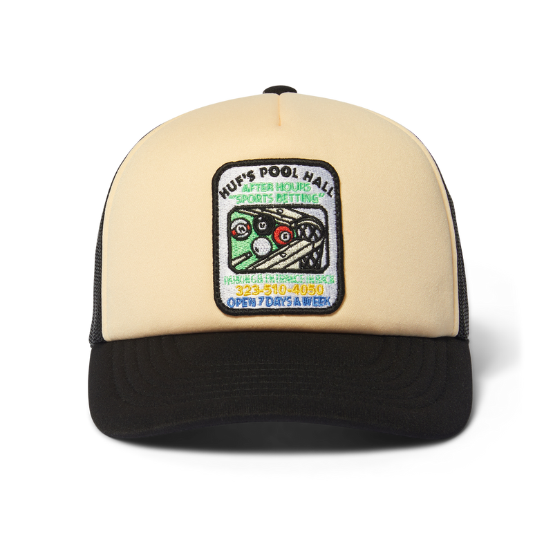 HUF Billards Trucker Hat Natural