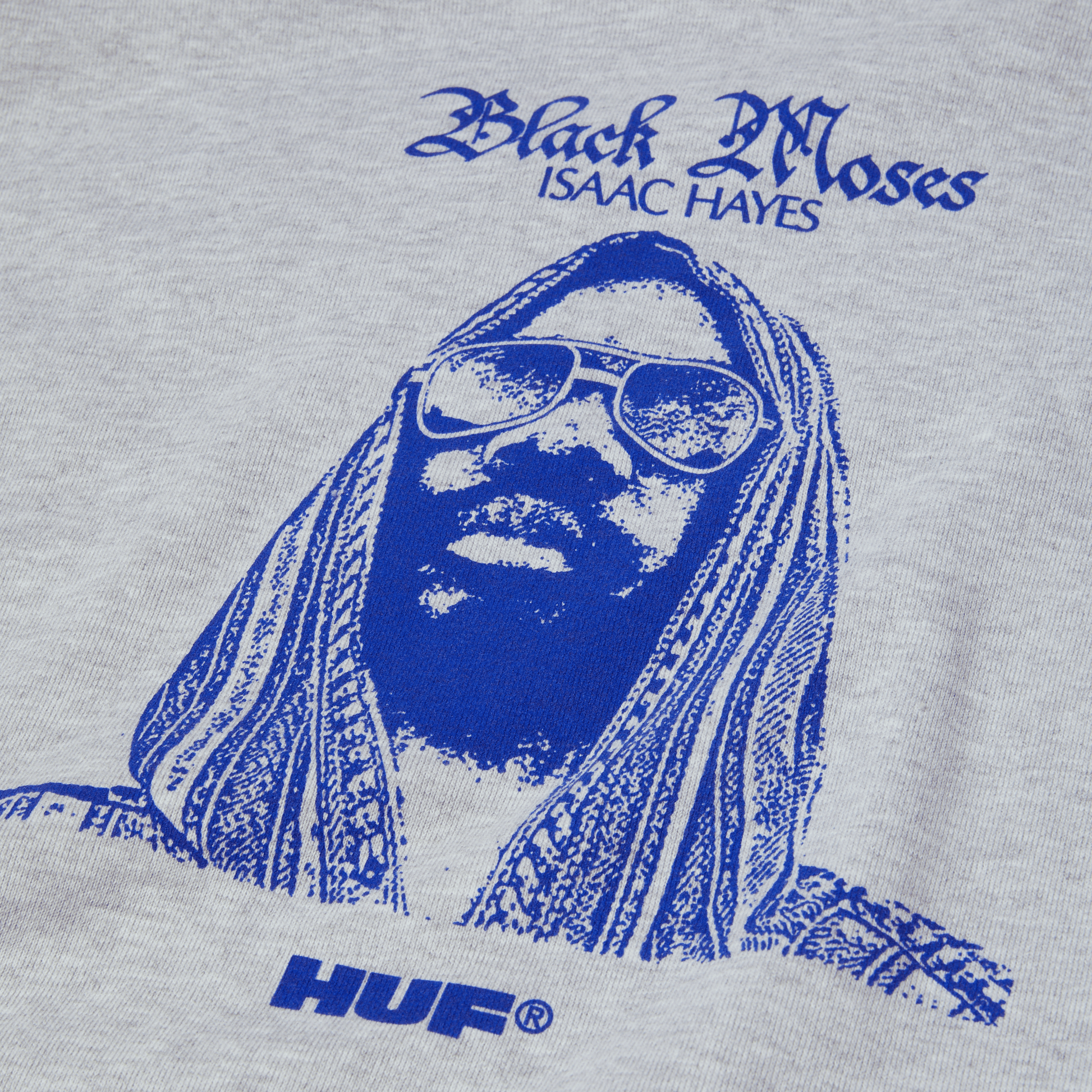 HUF Black Moses Heavyweight Pullover Hoodie Ash