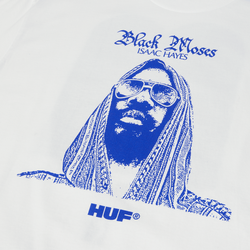HUF Black Moses Heavyweight T-Shirt White