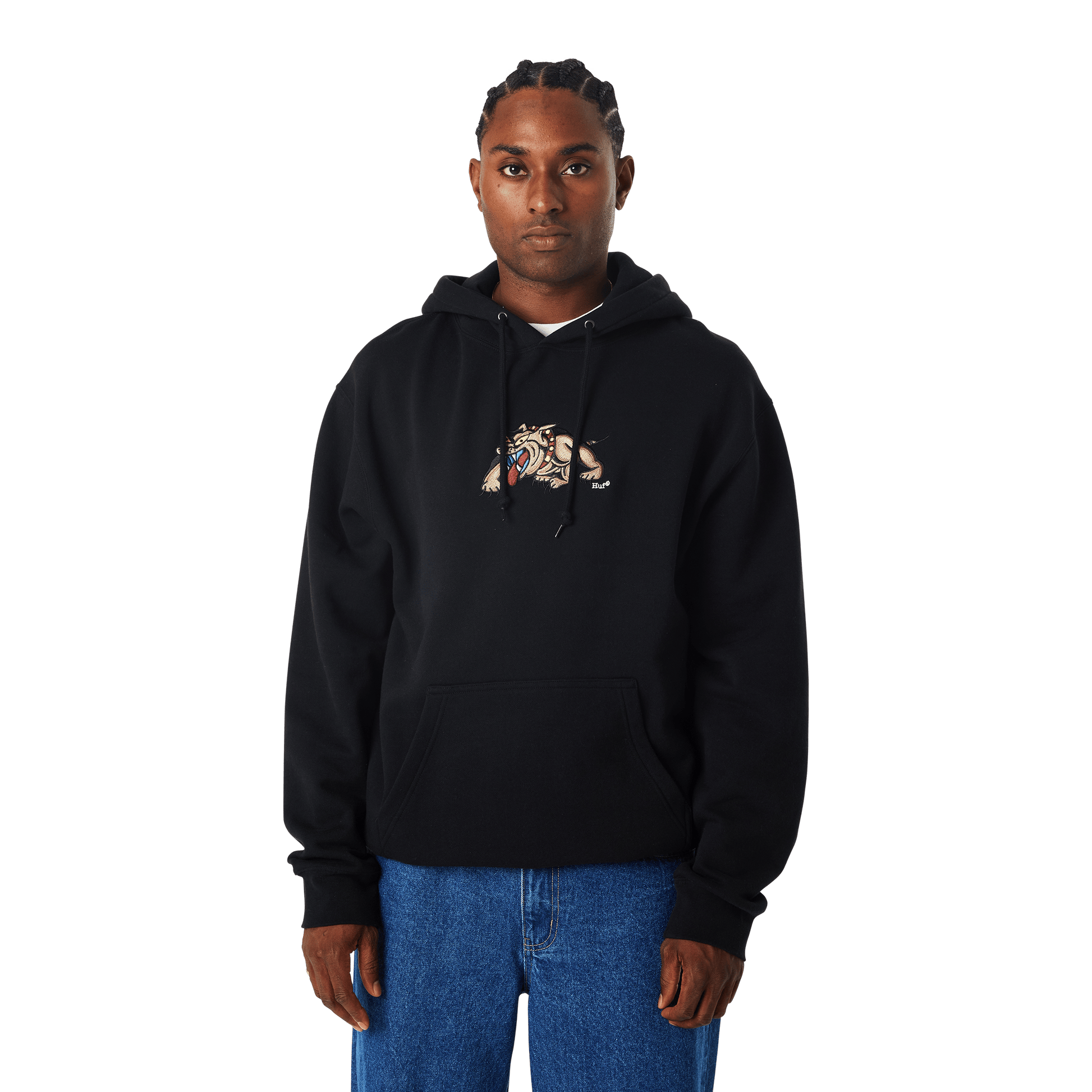 HUF Bledsoe Pullover Hoodie Black