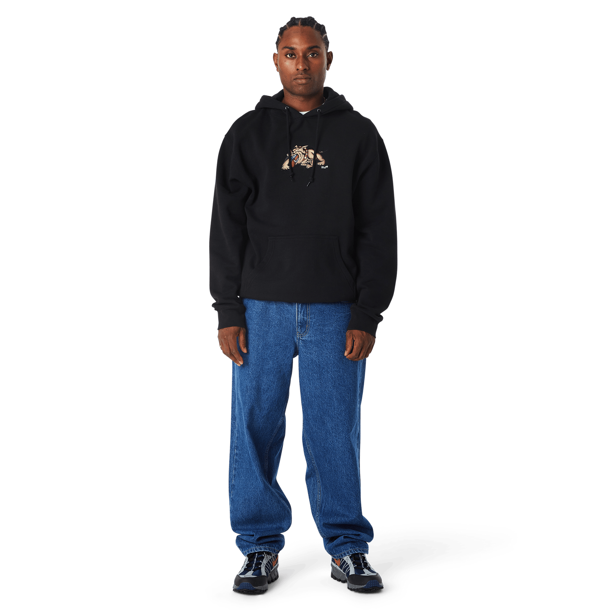 HUF Bledsoe Pullover Hoodie Black