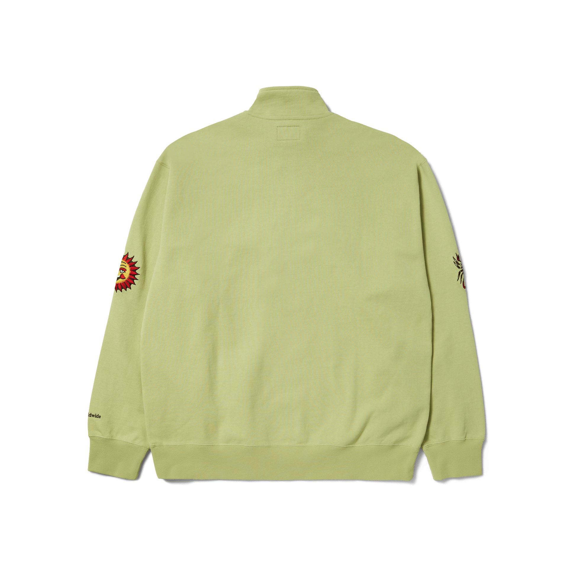 HUF Bledsoe Quarter Zip Fleece Pistachio