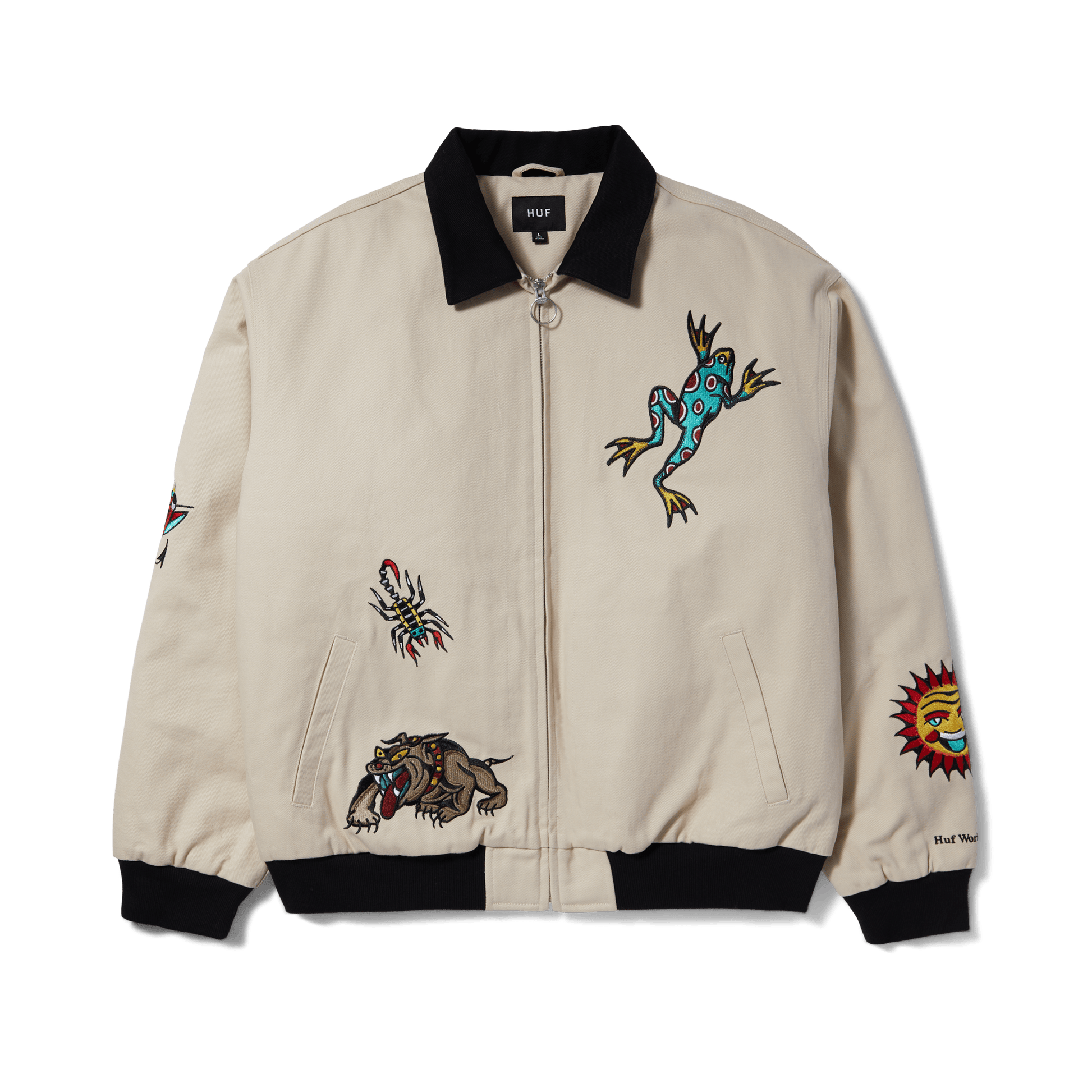 HUF Bledsoe Work Jacket Natural