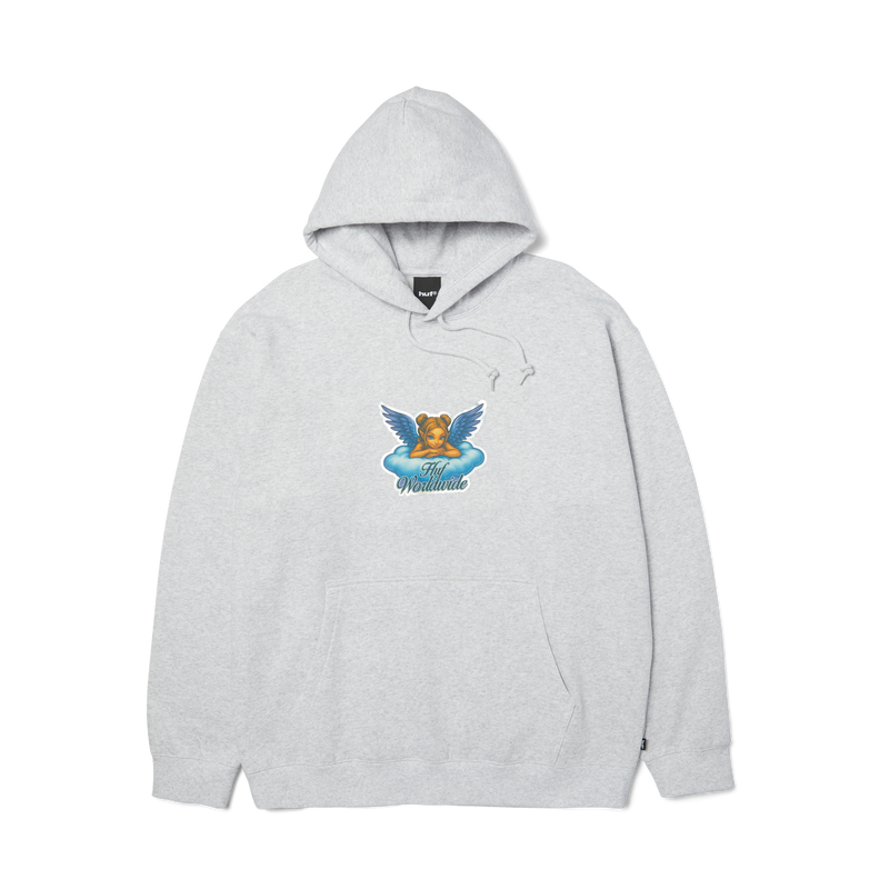 HUF Bliss Pullover Hoodie Heather Grey