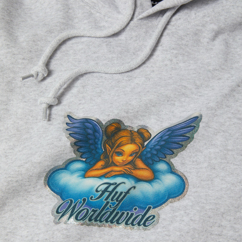 HUF Bliss Pullover Hoodie Heather Grey
