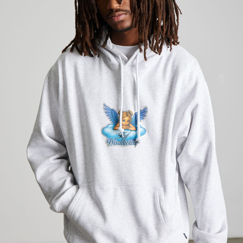 HUF Bliss Pullover Hoodie Heather Grey