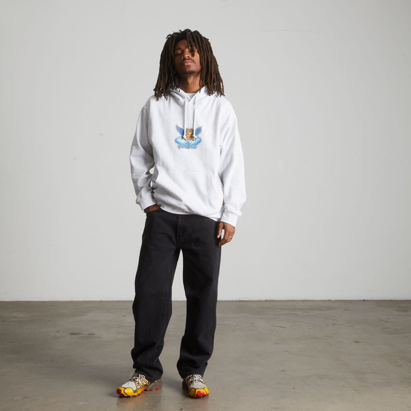 HUF Bliss Pullover Hoodie Heather Grey