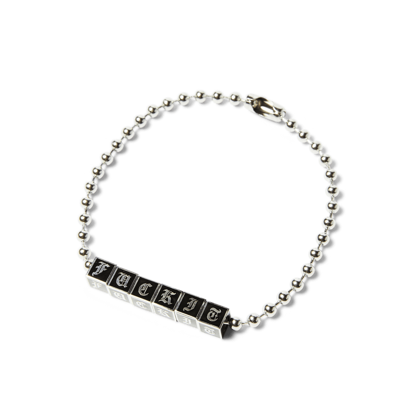 Huf Blocks Bracelet Silver