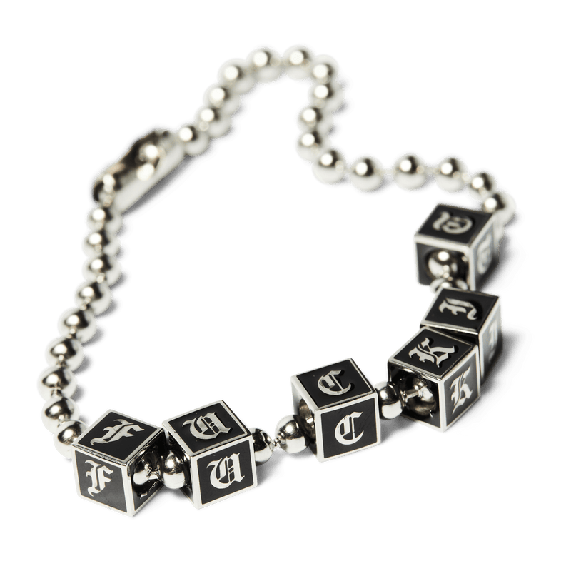 Huf Blocks Bracelet Silver