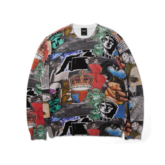 Huf Boulevard Status Crewneck Sweatshirt Multi
