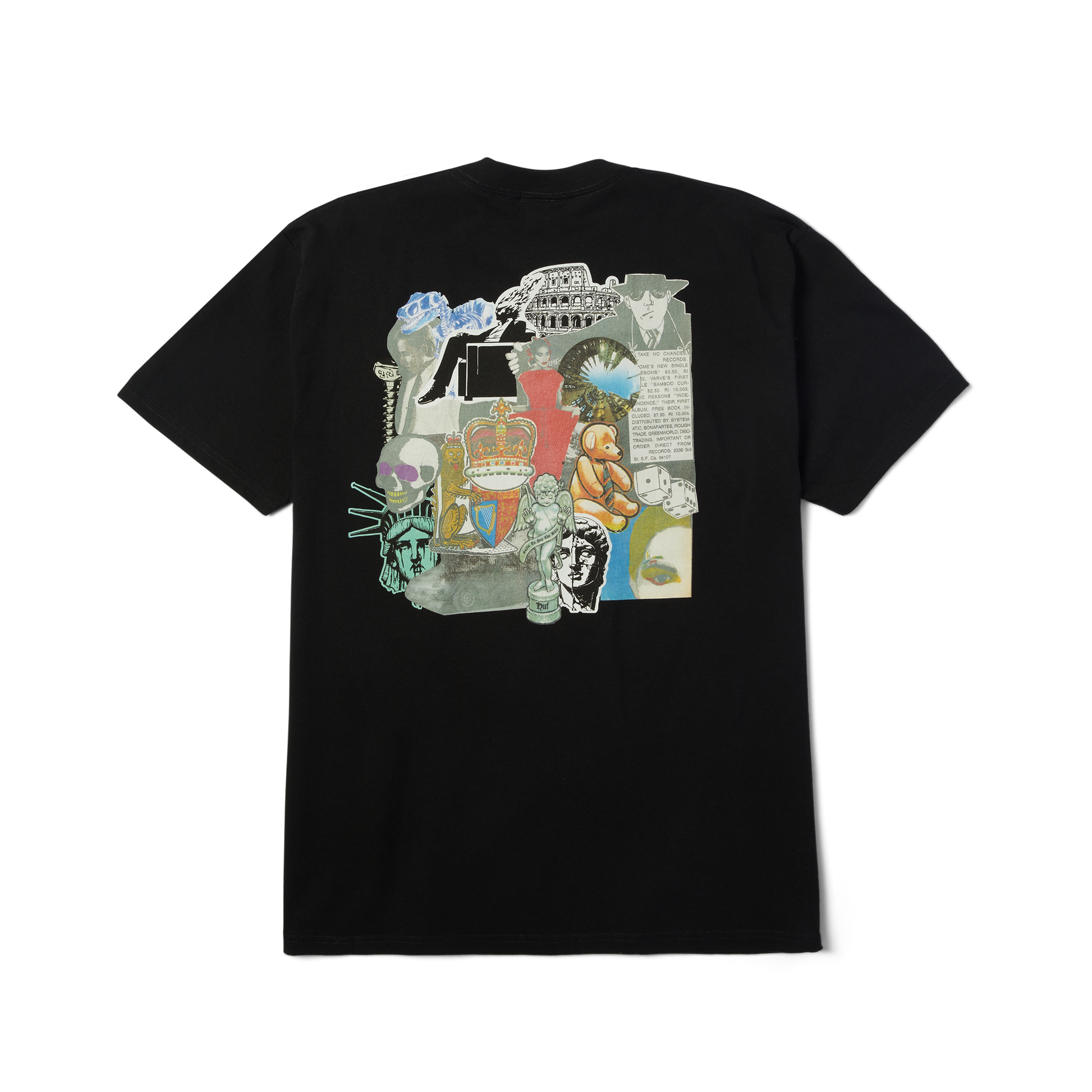 Huf Boulevard Status T-Shirt Black