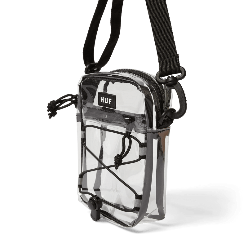 HUF Bowery Side Bag Clear