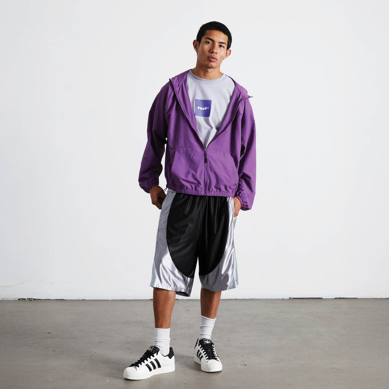 HUF 89 Lightweight Shell Jacket Berry