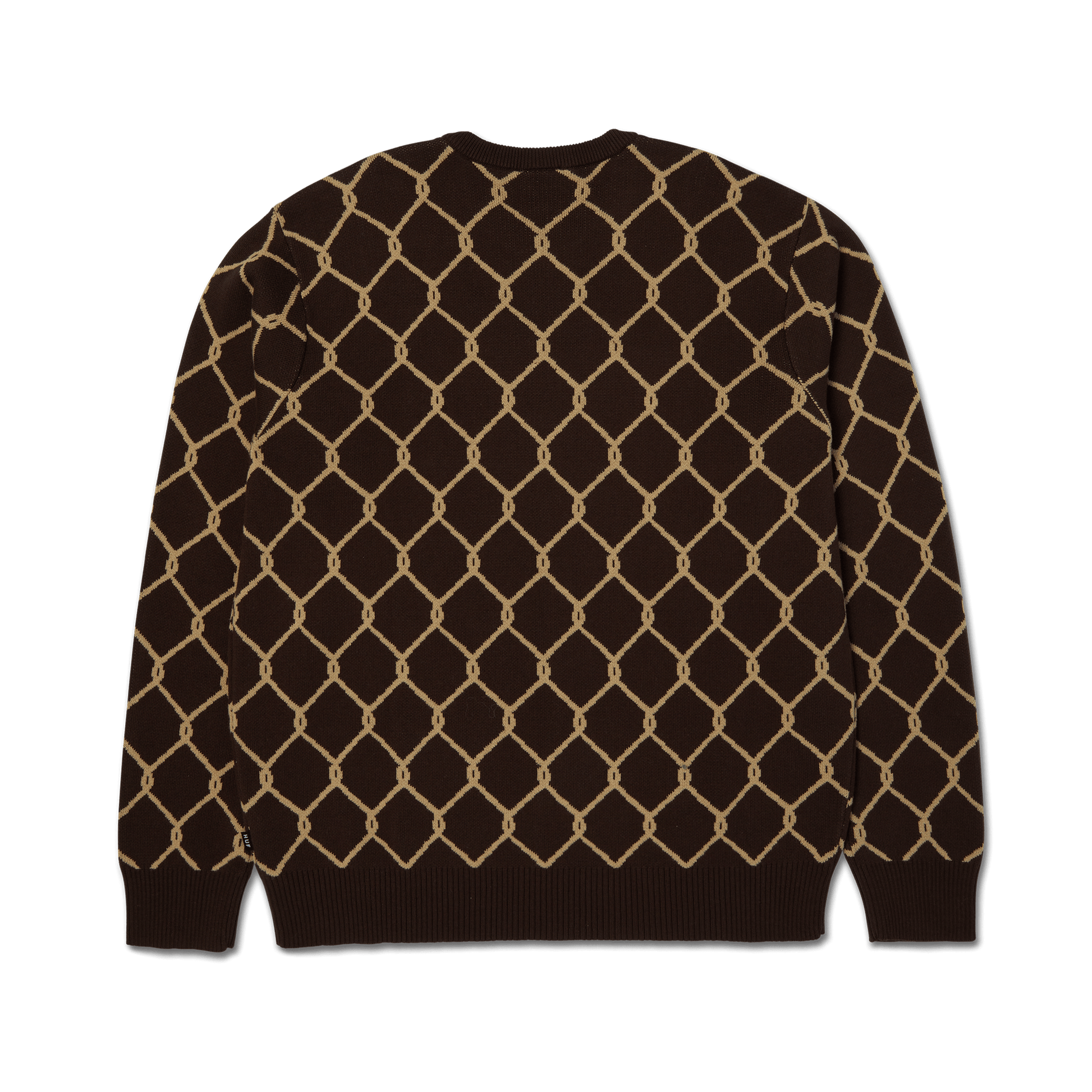HUF Breakthrough Crewneck Sweater Bison