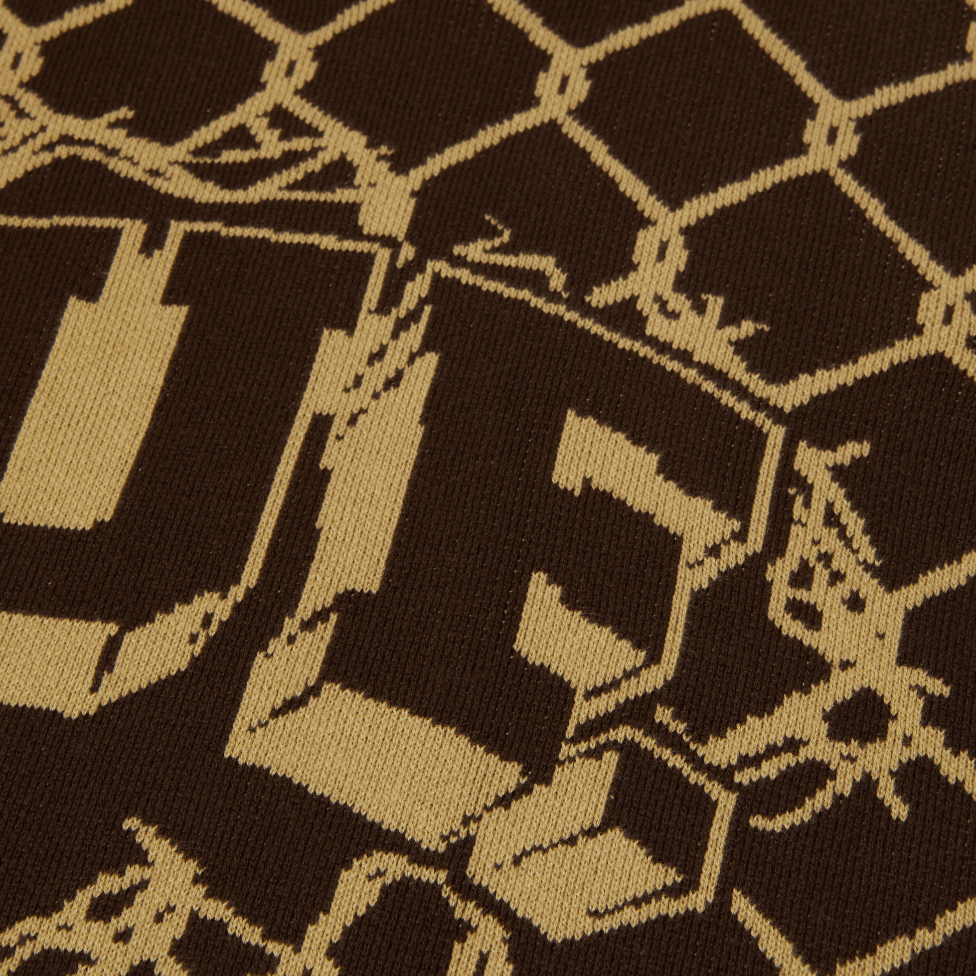 HUF Breakthrough Crewneck Sweater Bison