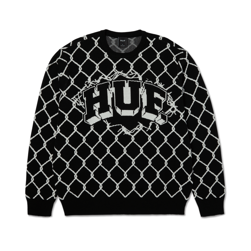 HUF Breakthrough Crewneck Sweater Black