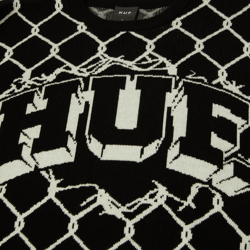 HUF Breakthrough Crewneck Sweater Black