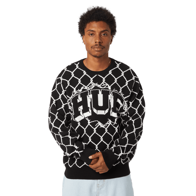 HUF Breakthrough Crewneck Sweater Black