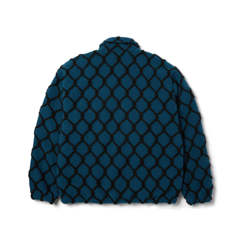 HUF Breakthrough High Pile Jacket Marine Blue