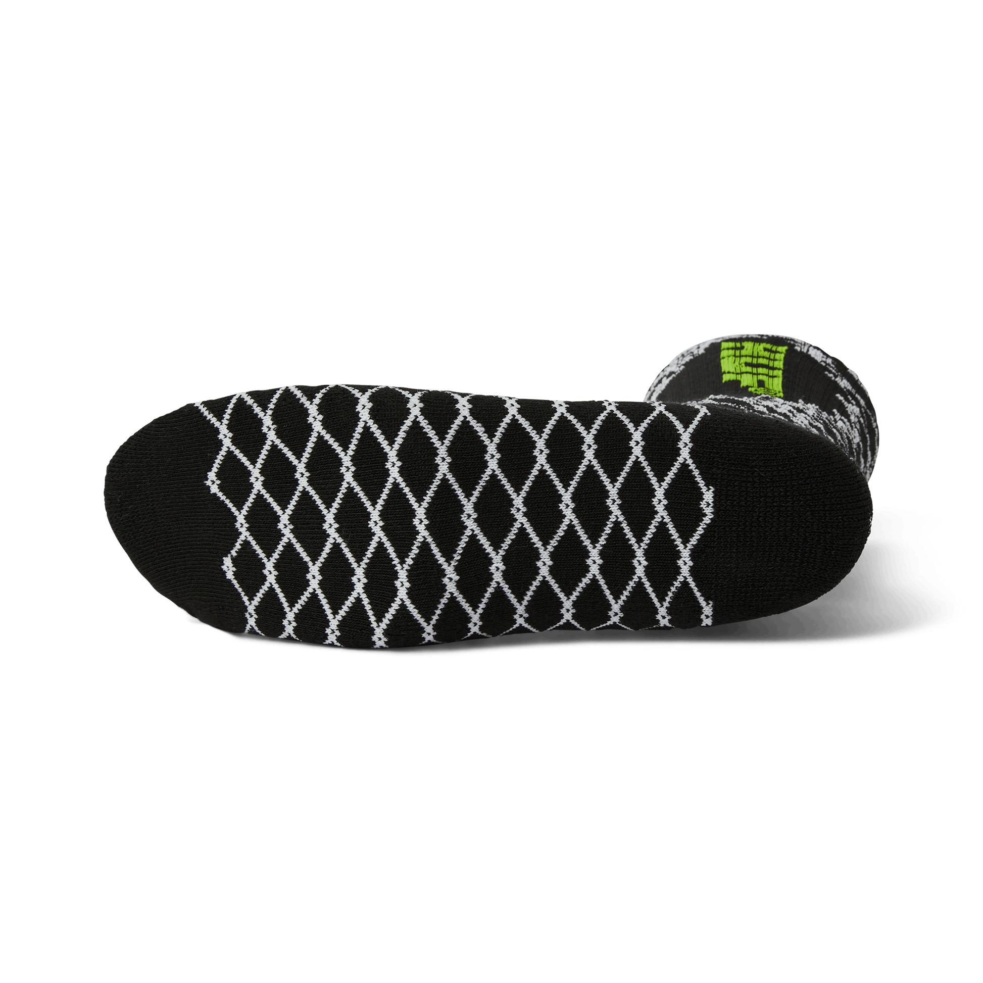 HUF Broken Fence Sock Black