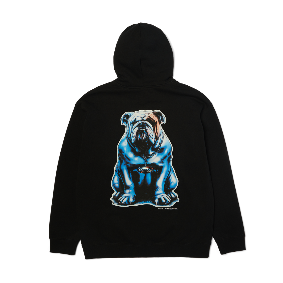 HUF Brutus Pullover Hoodie Black