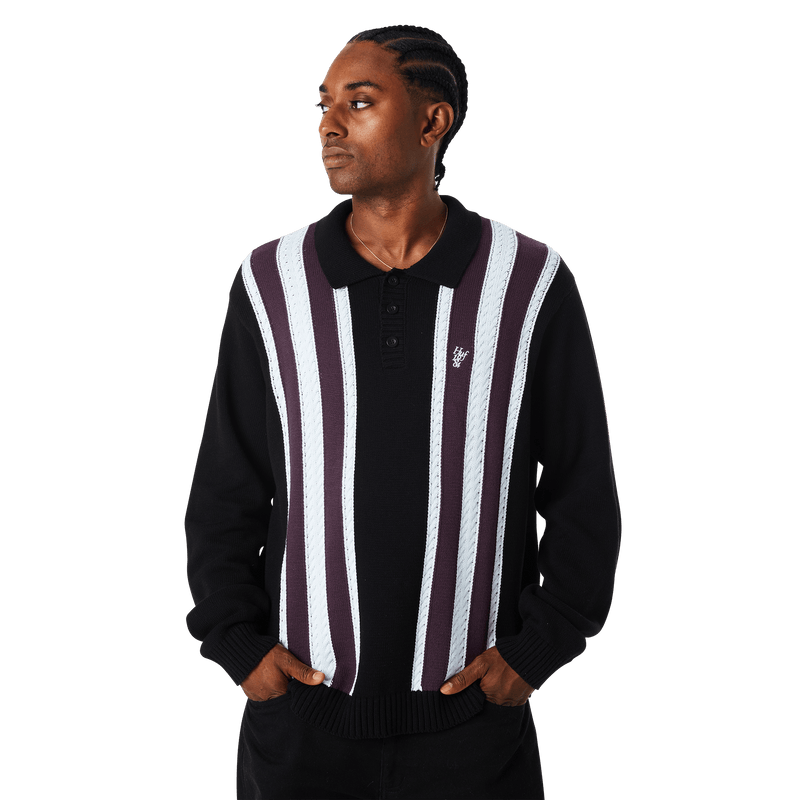 HUF Cambridge Sweater Black