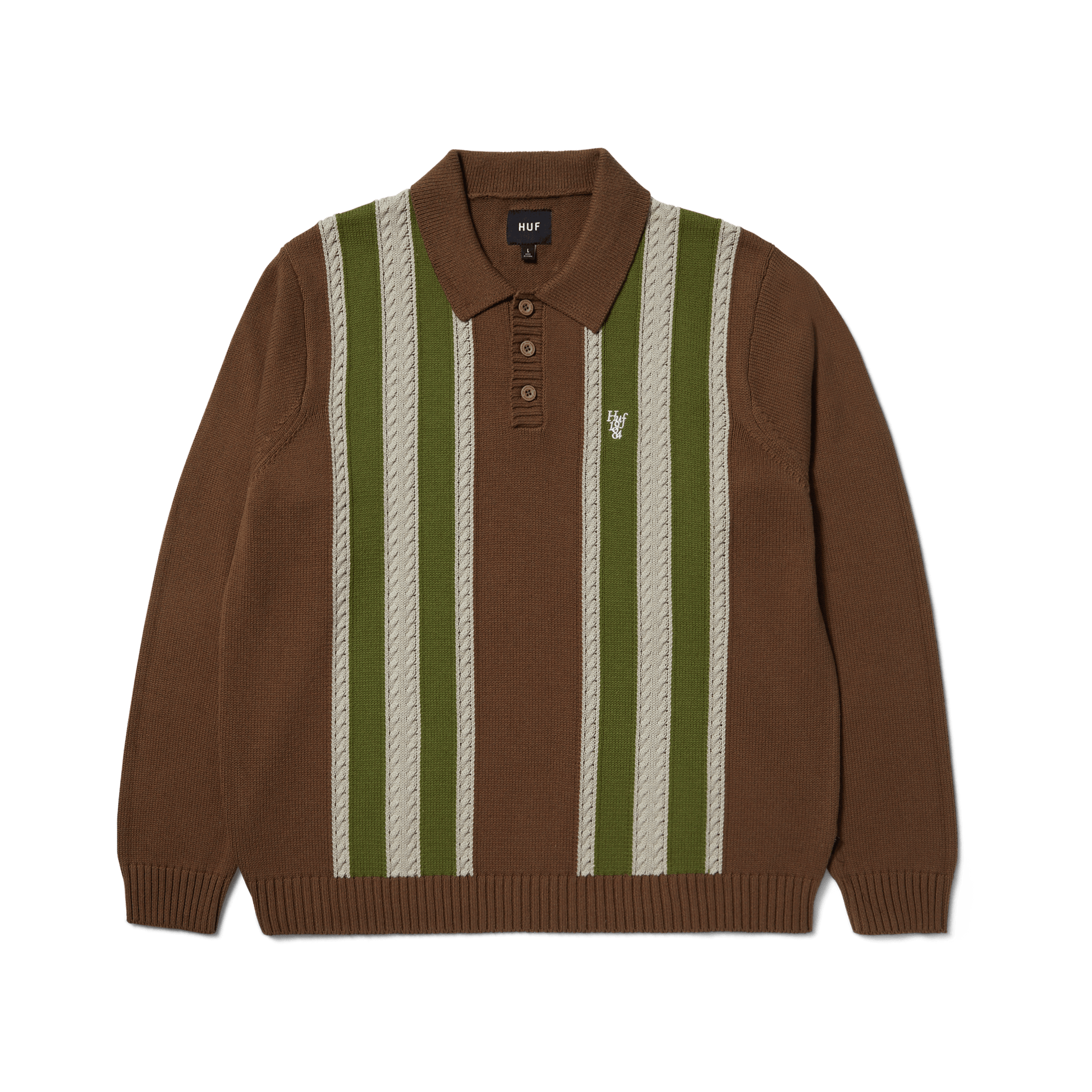 HUF Cambridge Sweater Mud