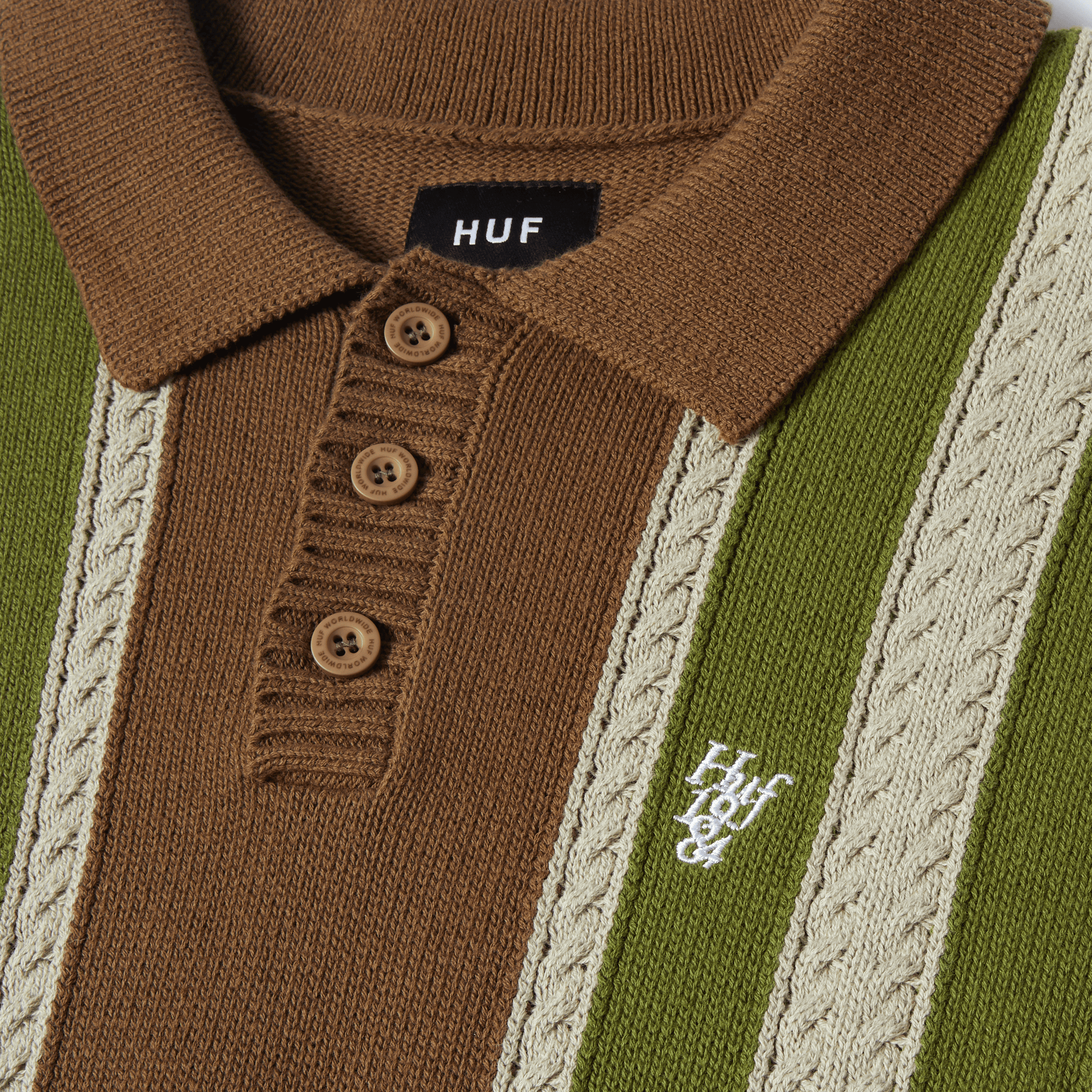 HUF Cambridge Sweater Mud