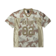 HUF Camo Football Jersey Brown