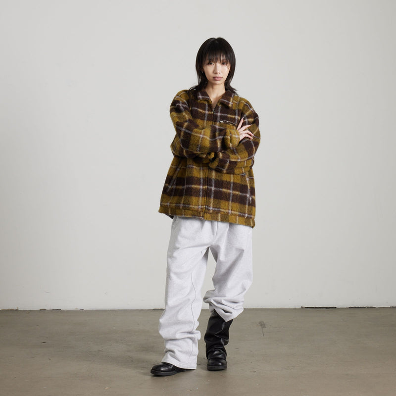 HUF Canton Plaid Jacket Brown