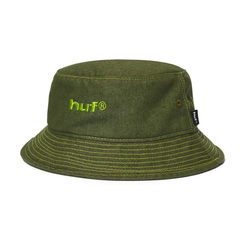 HUF Cassel Bucket Hat Green