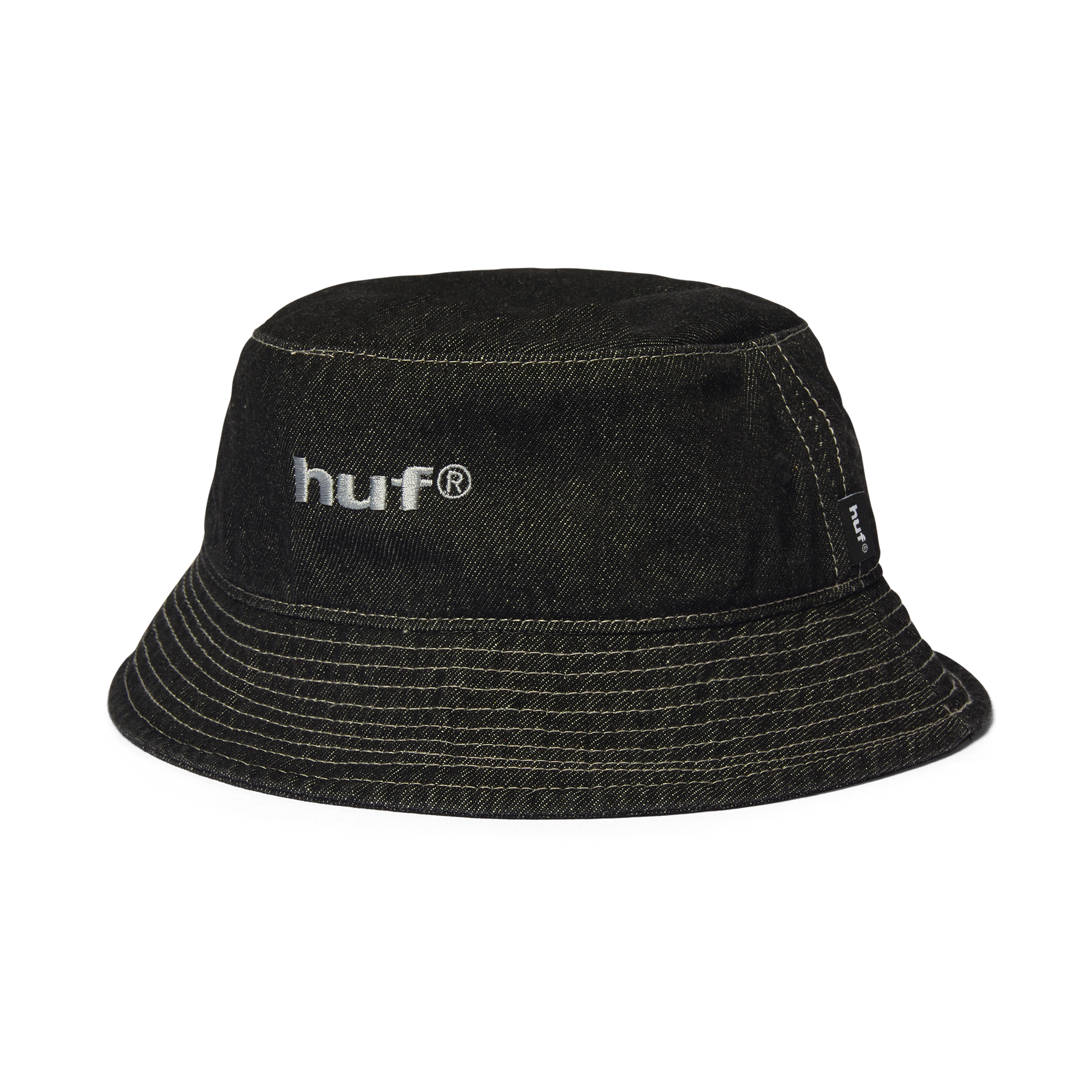 HUF Cassel Bucket Hat Washed Black