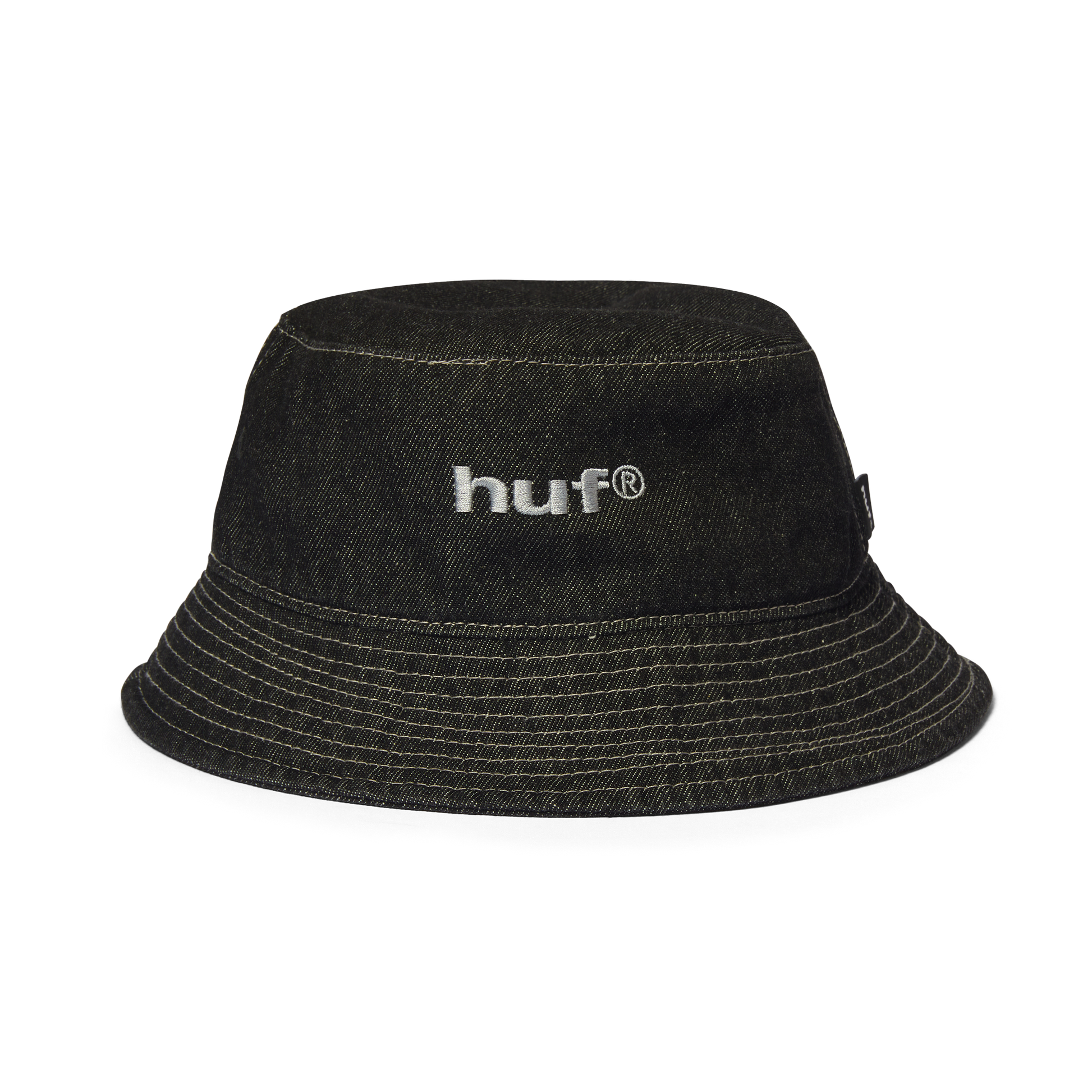 HUF Cassel Bucket Hat Washed Black