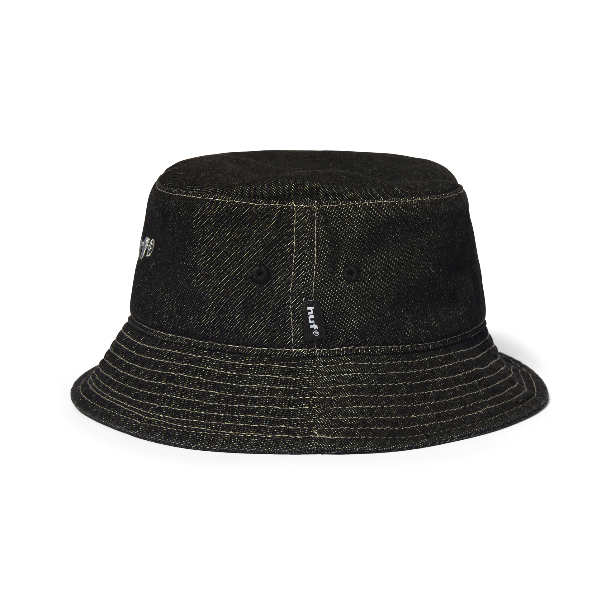 HUF Cassel Bucket Hat Washed Black