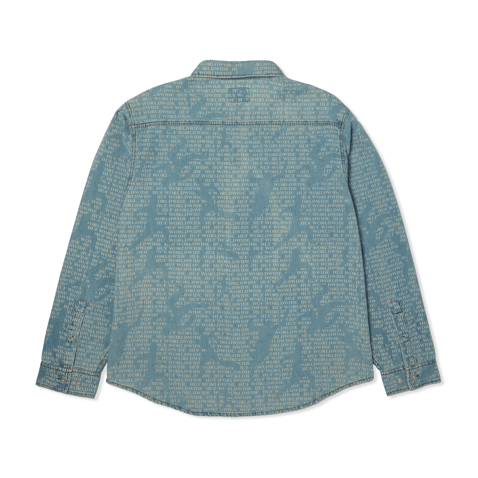 HUF Ceremony Denim Shirt Indigo
