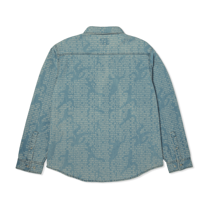 HUF Ceremony Denim Shirt Indigo