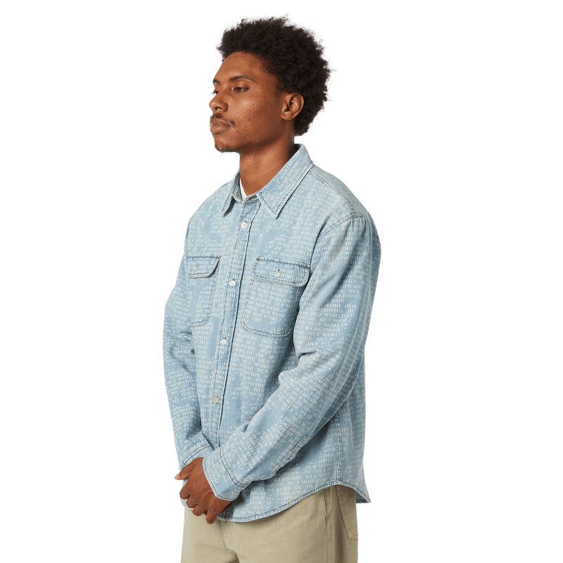 HUF Ceremony Denim Shirt Indigo