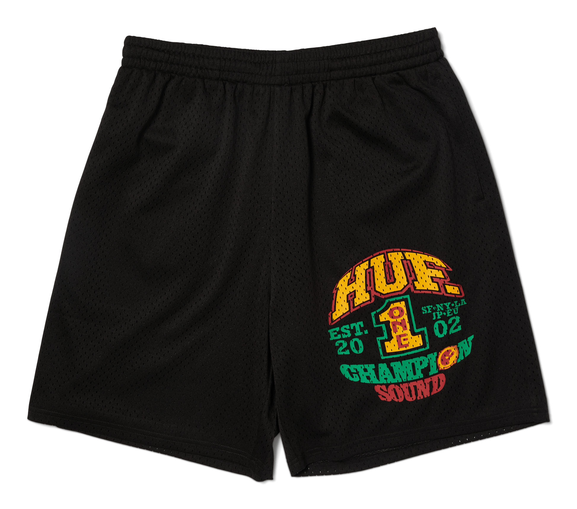 HUF Champion Sound Mesh Short Black