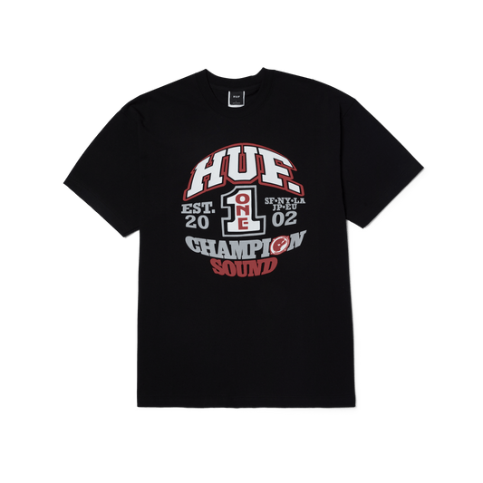 HUF Champion Sound T-Shirt Black