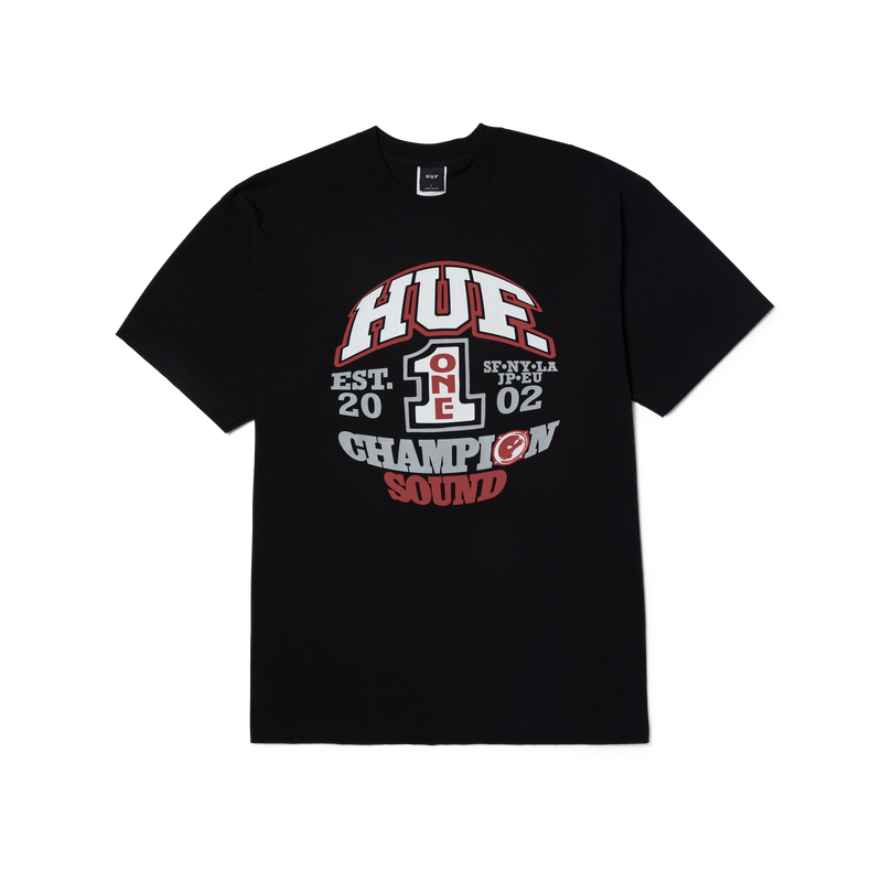 HUF Champion Sound T-Shirt Black
